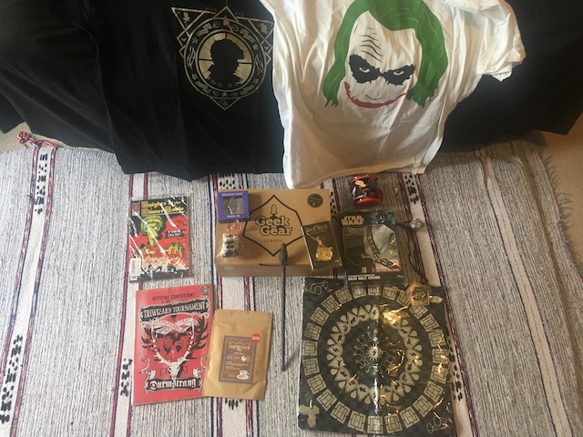 GeekGear Biggest Ever Past Box Review – May 2019